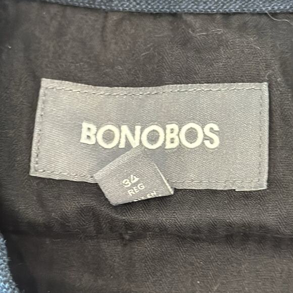 Bonobos Men's Seamed Front Sweatpants Navy Blue Size 34 - Picture 6 of 9